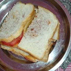 A picture of Vegetable sandwich.