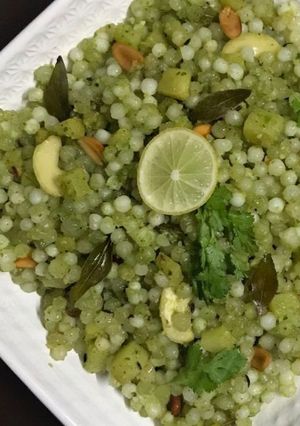 A picture of Sabudana.