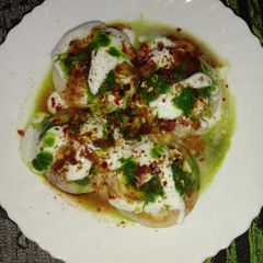 A picture of Non fried dahi vada.