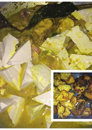 Foto resep Ayam ungkep bumbu kuning