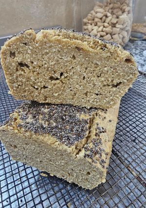 Una foto de Pan de garbanzo