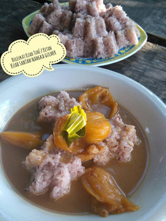 Foto resep Buleukat Kuah Tuhé aka pulut ketan kuah santan nangka gulmer