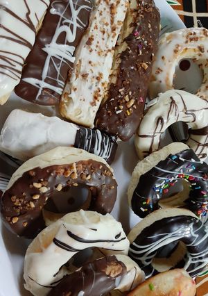 Una foto de Donas o Donuts