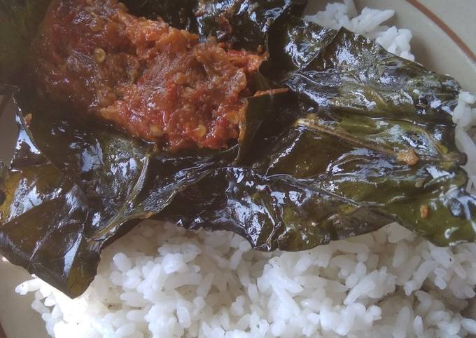 Anti Ribet, Membuat Pepes peda bungkus daun mengkudu Ekonomis Untuk Dijual