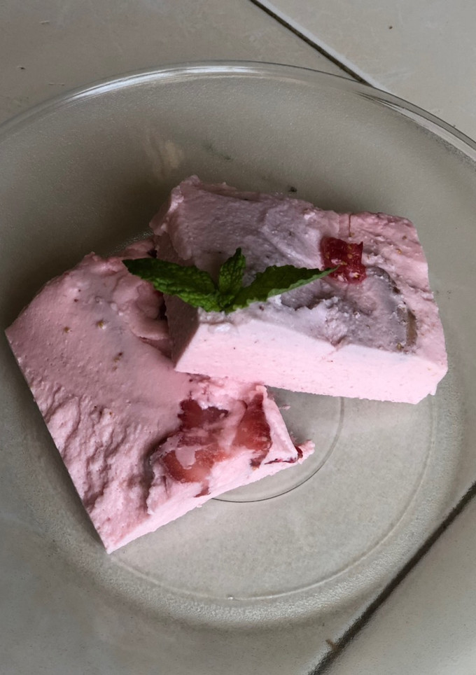 Una foto de Gelatina de fresa!