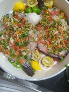 صورة لوصفة سمك بلطي سنجاري