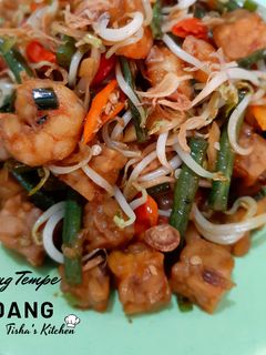 Foto resep 68. Oseng Tempe dan Udang