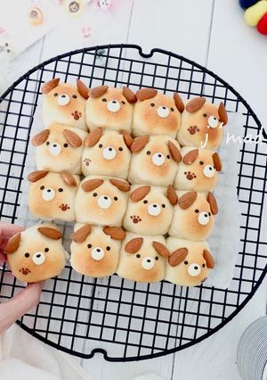 狗狗手撕麵包 的食譜成品照片