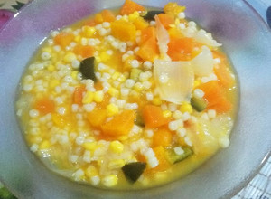Una foto de Sopa de verduras con fideos
