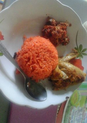 Foto resep Nasi samin merah