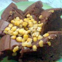 รูปของ Brownies Chocolatos Drink toping jagung manis SUPER SIMPLE