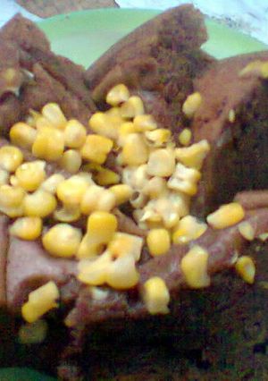 Foto resep Brownies Chocolatos Drink toping jagung manis SUPER SIMPLE