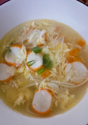 Foto resep Sup Telur/Egg Drop Soup