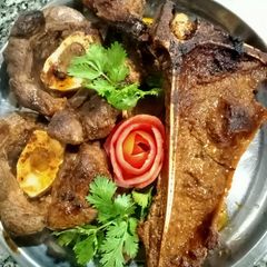 A picture of Pan roasted beef #beefchallange #foodphotography.
