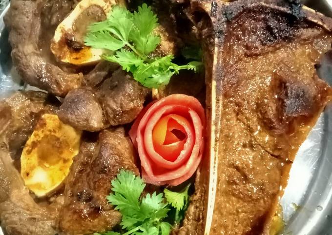 Steps to Prepare Speedy Pan roasted beef #beefchallange #foodphotography