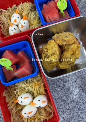 Foto resep Bakwan kentang daging