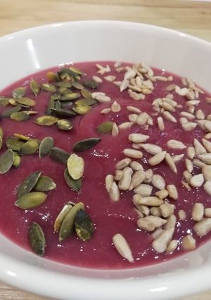 Une photo de Soupe de Radis meat / pâtisson