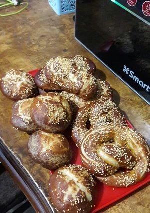 صورة لوصفة خبز البريدزل 🍞