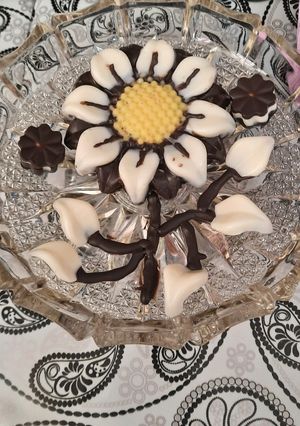 عکسی از دستور شکلات ویترینی (بسیار شیک و زیبا)