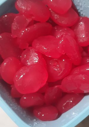Foto resep Manisan kolang kaling merah delima