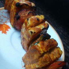 A picture of Paneer Barbeque (Jain and regular).