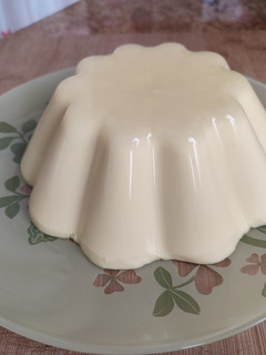 Una foto de Flan rápido de Maracuyá