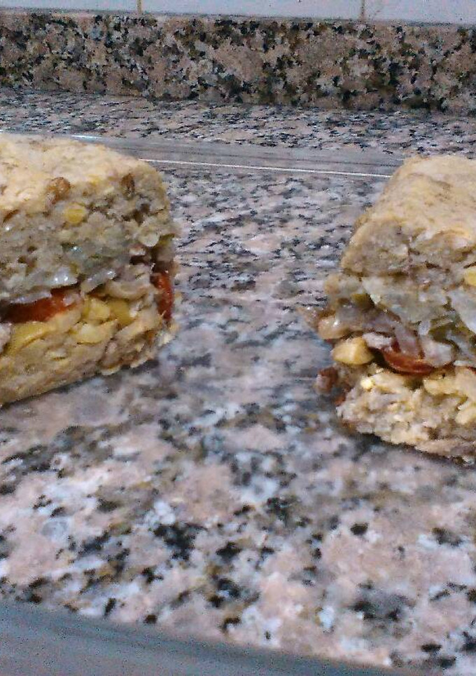 Una foto de Budín de legumbres muy relleno