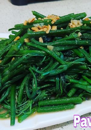 Foto resep Tumis daun labu kuning