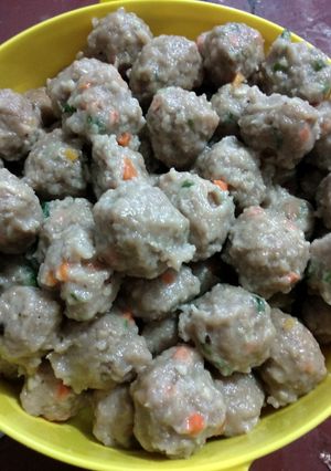 Foto resep Bakso Sapi Sayur Simple