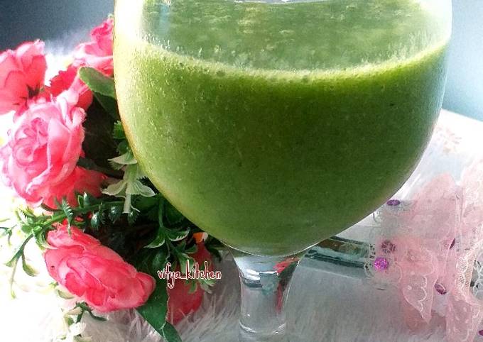 Resep 72. Green Smoothie Anti Gagal