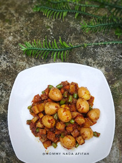 Foto resep Sambel Goreng Kentang Telur Puyuh