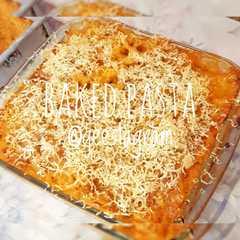 #82 Pasta Panggang Saus Bolognese রেসিপির প্রধান ছবি