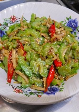 Foto resep Tumis pare teri tidak pahit