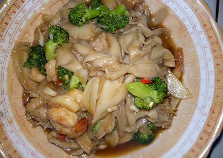 Resep Brokoli jamur tiram yang Lezat Sekali