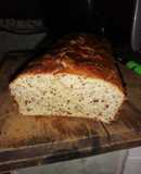 Pan low carbs con harinas de coco y lino
