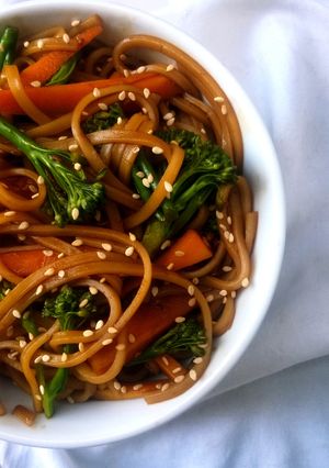 A picture of Lemon Soy Sauce Broccoli Noodles #localfoodcontest NAIROBI SOUTH.