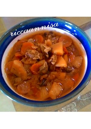 Foto resep Sop tumis hati