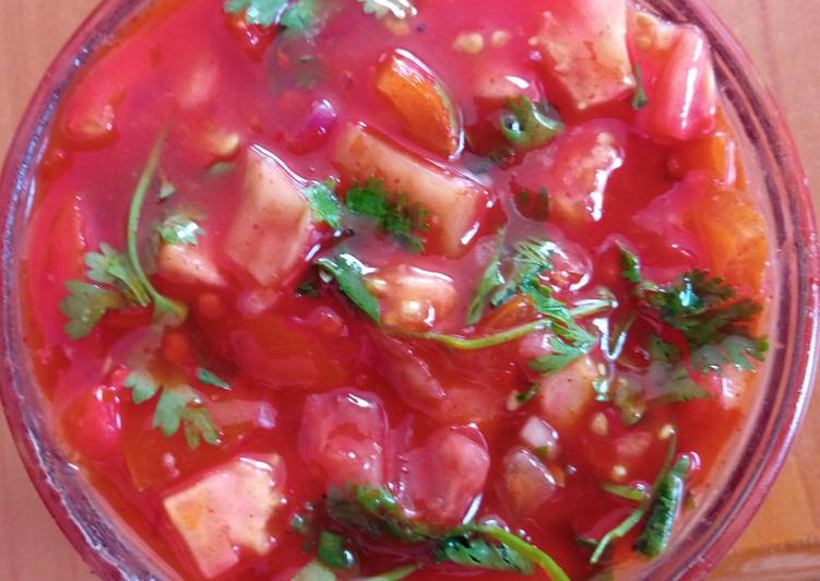 How to Prepare Quick Kachumbari sauce