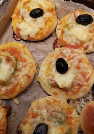 صورة لوصفة ميني بيتزا 🍕