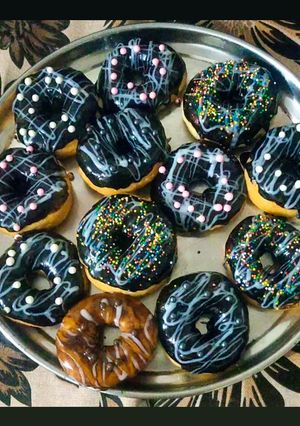 صورة لوصفة دونات سهل ولذيذ 😋🍩