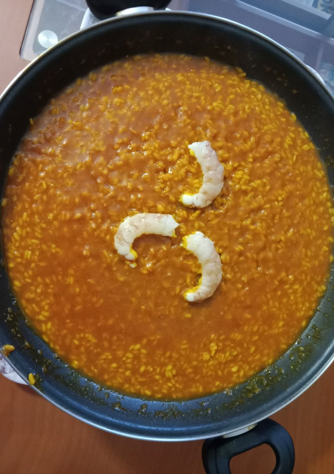 Una foto de Paella sencilla y rápida