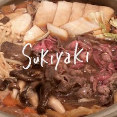A picture of I used milk for sukiyaki?!.