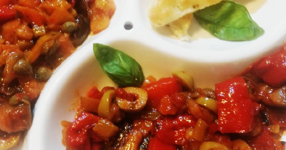 Ricetta Caponata in agrodolce siciliana 💗 di Tania Di Leo