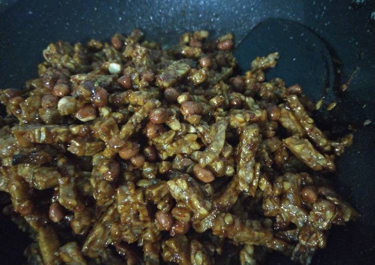 Langkah Mudah untuk Menyiapkan Orek tempe kacang check ? Anti Gagal