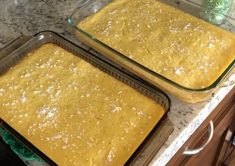 Steps to Prepare Appetizing Keto GF Lemon Bars