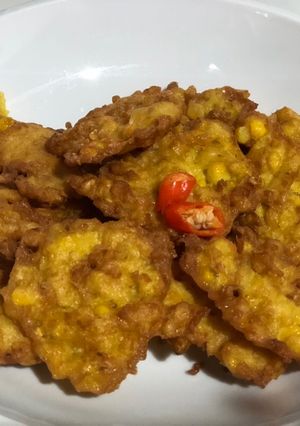 Foto resep 🌼bergedel jagung simple🌼