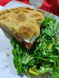 ~Tarta de jamón, queso y tomate~
