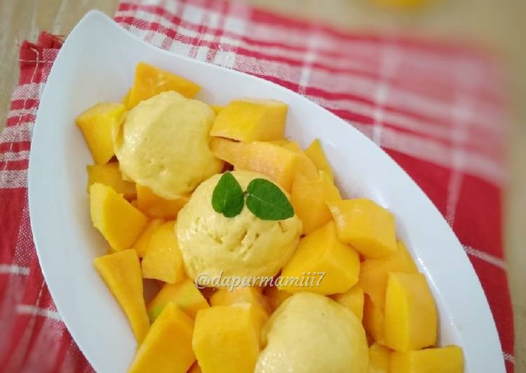 Es Krim Mangga Homemade