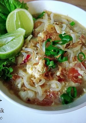 Foto resep Mie shirataki kuah diet DEBM