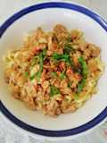 Mie ayam jamur tiram hemat